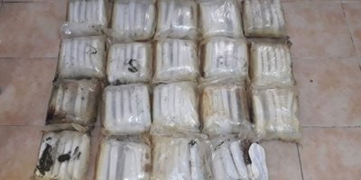 28 kilo hint keneviri gaziveren sahiline vurdu