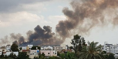 Arazide yangın çıktı