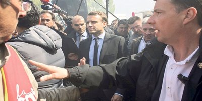Fransa'da "14 temmuz ulusal bayramı" kutlamaları... Macron bir grup tarafından yuhalandı