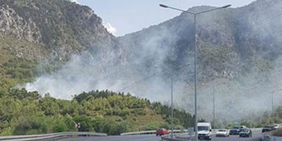 Bu kez de o yerde  yangın !