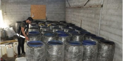 Adana'da sahte içki ele geçirildi