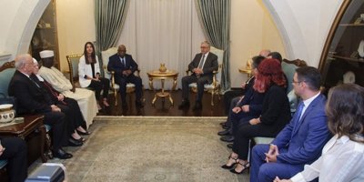 Cumhurbaşkanı Akıncı yabancı parlamenter heyetini kabul etti