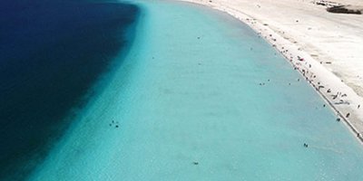 Burdur'un Maldivleri'ne ziyaretçi akını