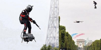 Fransız ordusu kaykayla uçacak