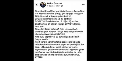 ''Oldu olacak bu bakanlıkları kapatın''