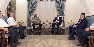 Cumhurbaşkanı Akıncı EL-SEN yetkililerini kabul etti