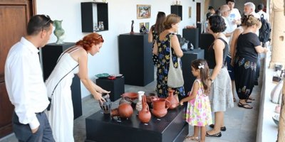 Kursların dönem sonu sergisi ARCUAD’da açıldı