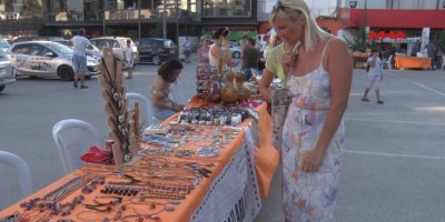 "Sanatçılar çarşısı" Gazimağusa'da açıldı