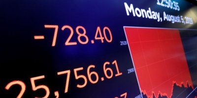 ABD borsaları sert düştü (ABD Hazine Bakanlığı, Çin'i "döviz manipülatörü" ilan etti)