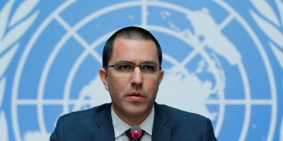Venezuela dışişleri bakanı Arreaza, ABD'nin yaptırım kararını eleştirdi