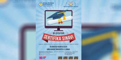 DAÜ-SEM’den terfilerde kullanılabilecek bilgisayar sertifika sınavı
