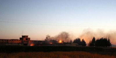 Reyhanlı'da mühimmat deposunda patlama