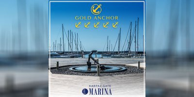 Karpaz Gate Marina bir kez daha 5 altın çapa ödülünü kazandı