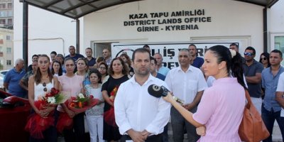 HAKSEN, Girne Tapu Dairesi’nde grevde