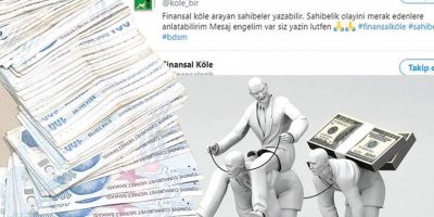 Merhaba, finansal köleniz olabilir miyim? Dikkat dolandırılıyor olabilirsiniz