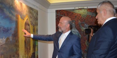 Kişisel Resim Sergisi Ekonomi ve Enerji Bakanı Hasan Taçoy Tarafından Açıldı…