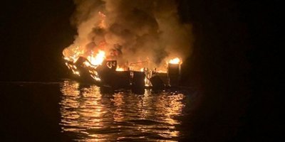 Tekne yangınında kaybolanlardan kurtulan olmadı
