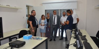Sucuoğlu, Girne gençlik merkezi ve gençlik evi’ni ziyaret etti