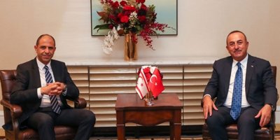 Özersay New york’ta Çavuşoğlu ile görüştü