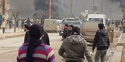Afrin'de bomba yüklü araç saldırısı