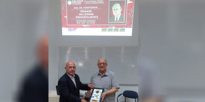DAÜ’DE “Türkmen halısından öğrendiklerimiz” konulu konferans gerçekleştirildi