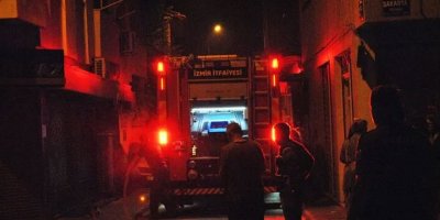 İzmir'de korkutan yangın