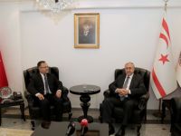 Cumhurbaşkanı Akıncı, Sivil Savunma Teşkilat Başkanı Çelebi’yi ziyaret etti