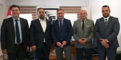 Ankara Merkezli Eko-Avrasya, Kıbrıs Türk Çiftçiler Birliği’ni ziyaret etti