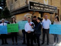 Çevre platformu, Karpaz için Lefkoşa'da eylem yaptı