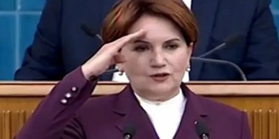 Meral Akşener grup toplantısında asker selamı verdi
