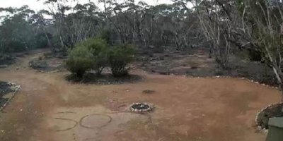 Toprağa yazdığı mesaj hayatını kurtardı