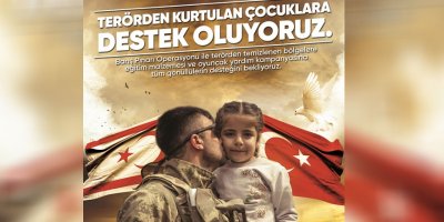 Evkaf’tan terörden kurtulan çocuklara destek kampanyası