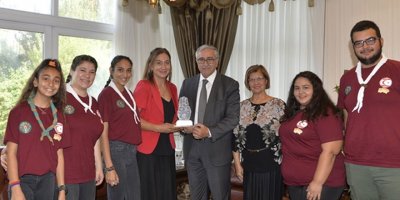 Akıncı Lefkoşa İzci Derneği’ni ağırladı
