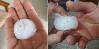 Güneyde etkili olan dolu yağışı zarara yola açtı