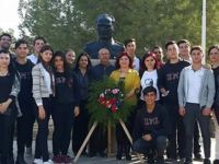 Haspolat Meslek Lisesi görkemli bir törenle Atatürk’ü andı