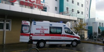 Sonunda ambulansı da çaldılar