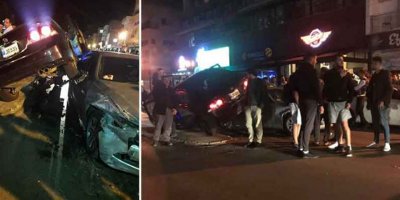 Mağusa'da trafik kazası