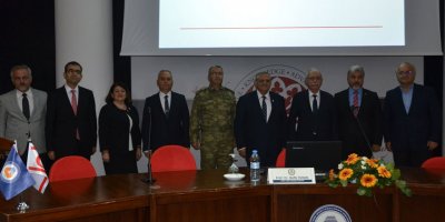 Türk Tarih Kurumu Başkanı Prof. Dr. Refik Turan DAÜ’de konferans verdi