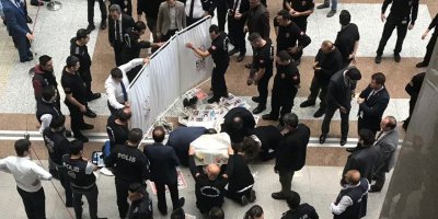 İstanbul Adalet Sarayı’nda intihar şoku