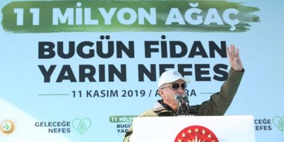 Hedefimiz zümrüt yeşili bir Türkiye fotoğrafı