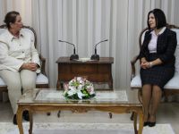 Meclis Başkanı Siber, Türk Kadınlar Konseyi Başkanı Saygın’ı kabul etti