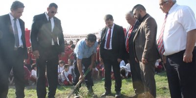 “Bugün fidan yarın nefes” kampanyasında 2 bin hurma fidanı dikildi