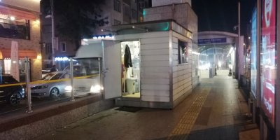 Metro istasyonunda taciz gerginliği