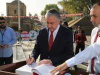 Lefkoşa’da Atatürk Anıtı önünde tören düzenlendi