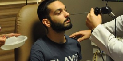 Burnundaki diş kökü 6 yıl sonra çıkarıldı