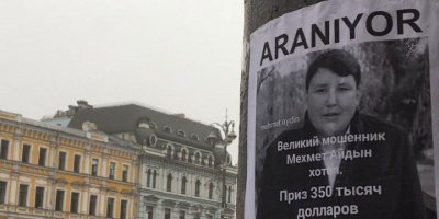 Tosuncuk’un aranıyor ilanları Kiev’de