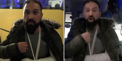 Yunan polisinden vahşet