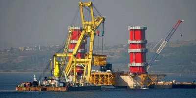 1915 Çanakkale Köprüsü’nün ayakları hızla yükseliyor