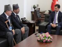 Başbakan Özgürgün, TC Muharip Gaziler Derneği Konya Şubesi Heyetini kabul etti