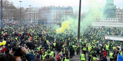 Büyük grev başladı